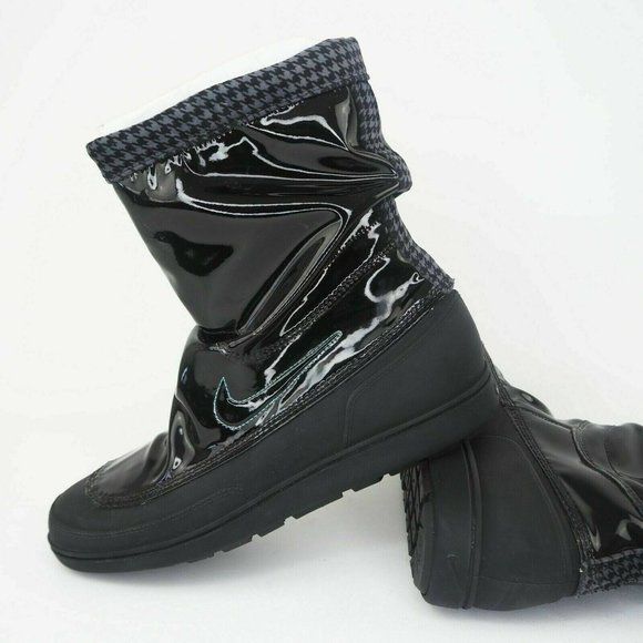 Womens Boots Nike Aegina Mid ACG Winter Water Resistant Black - Picture 10 of 12